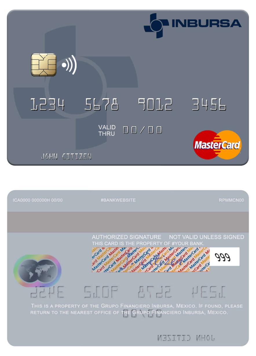 Mexico Grupo Financiero Inbursa mastercard